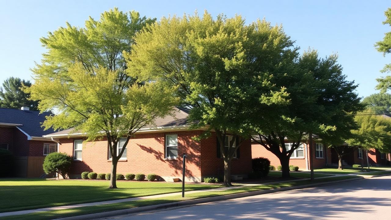 Pine Lawn, Missouri — rental property landscape served by Saint Louis Eviction and Clean Pros